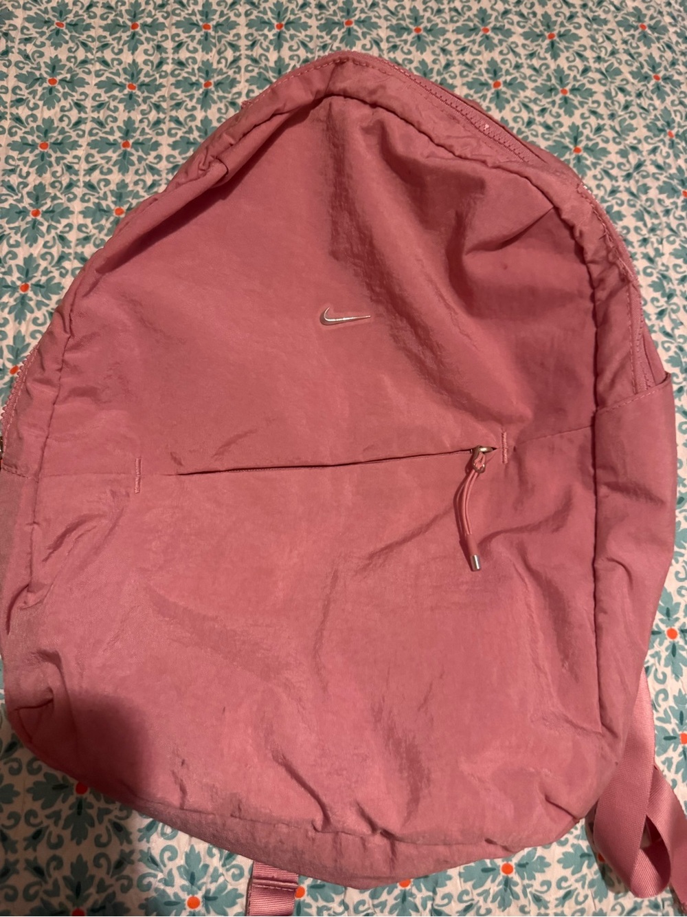 Nike Pink Women's Backpack - Dusty Rose Interior